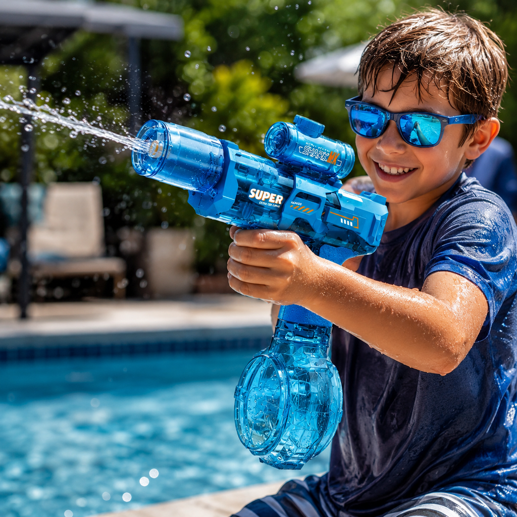 Bloomorix Ultimate Water Gun – Automatic Electric Blaster