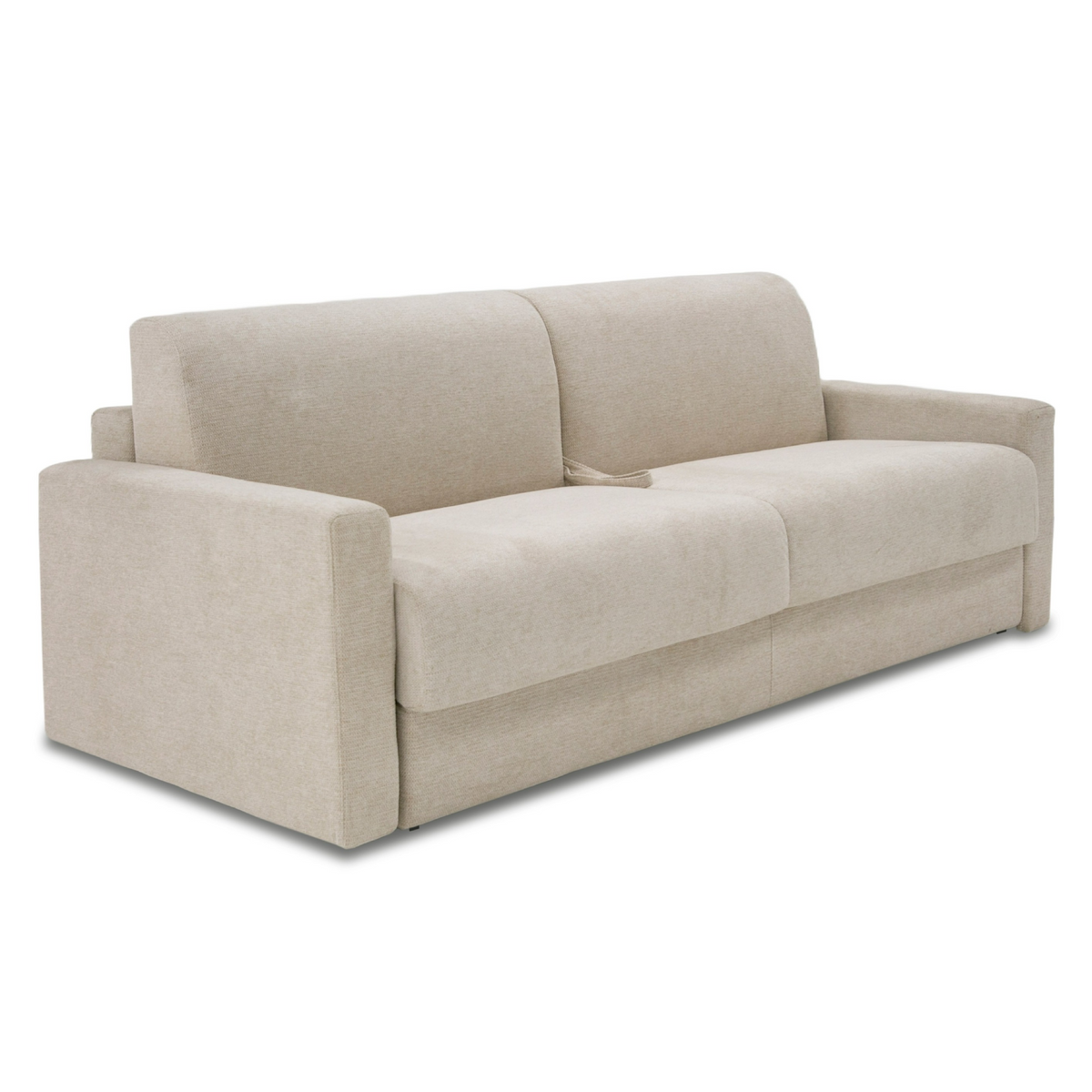 Sand Pull Out Sofa Bed, Italian Modern Full Size Sleeper Sofa