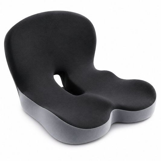 Bloomorix™ Premium Memory Foam Seat Cushion – Non-Slip Comfort Support