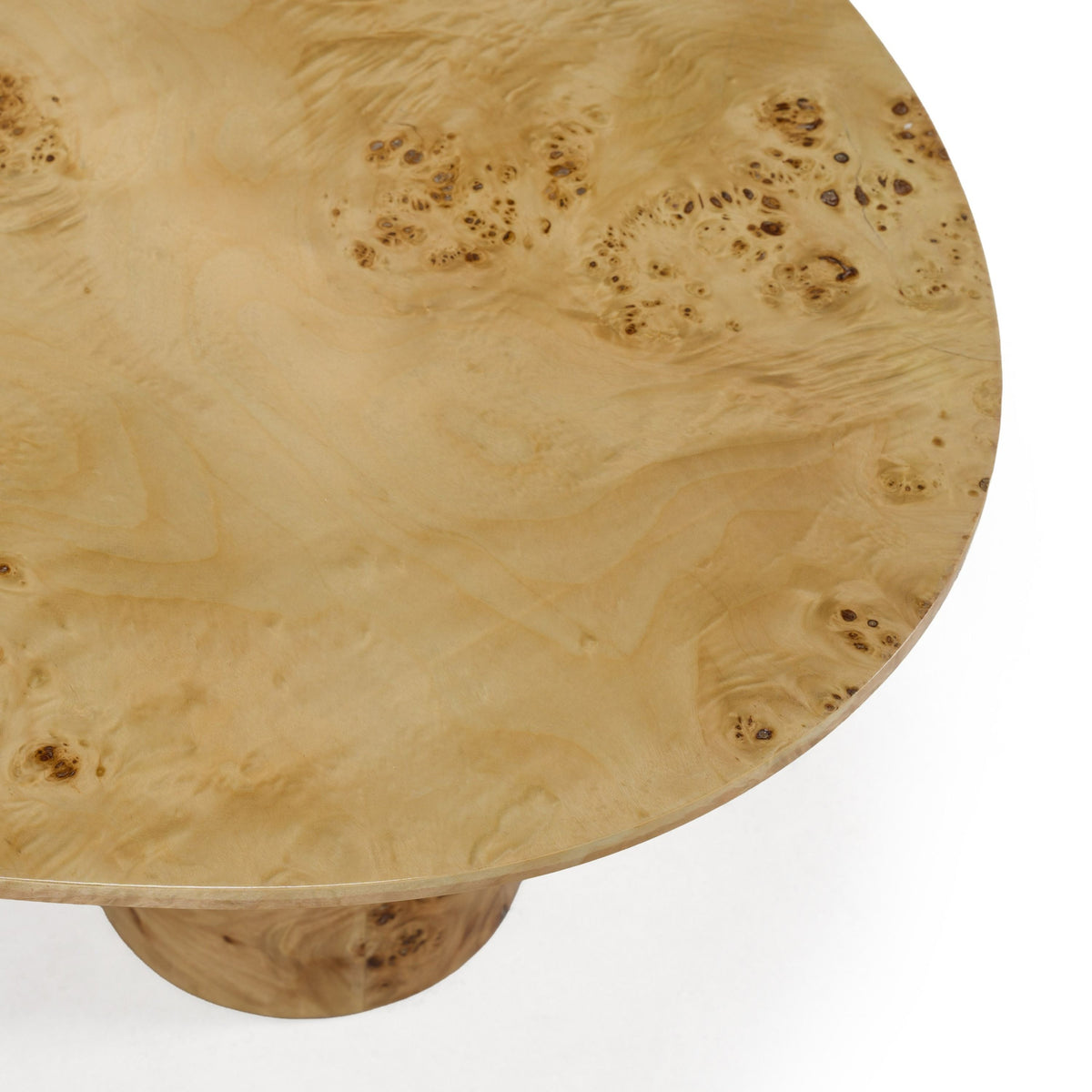 Freeform Burl Coffee Table, Organic Modern Living Room Table