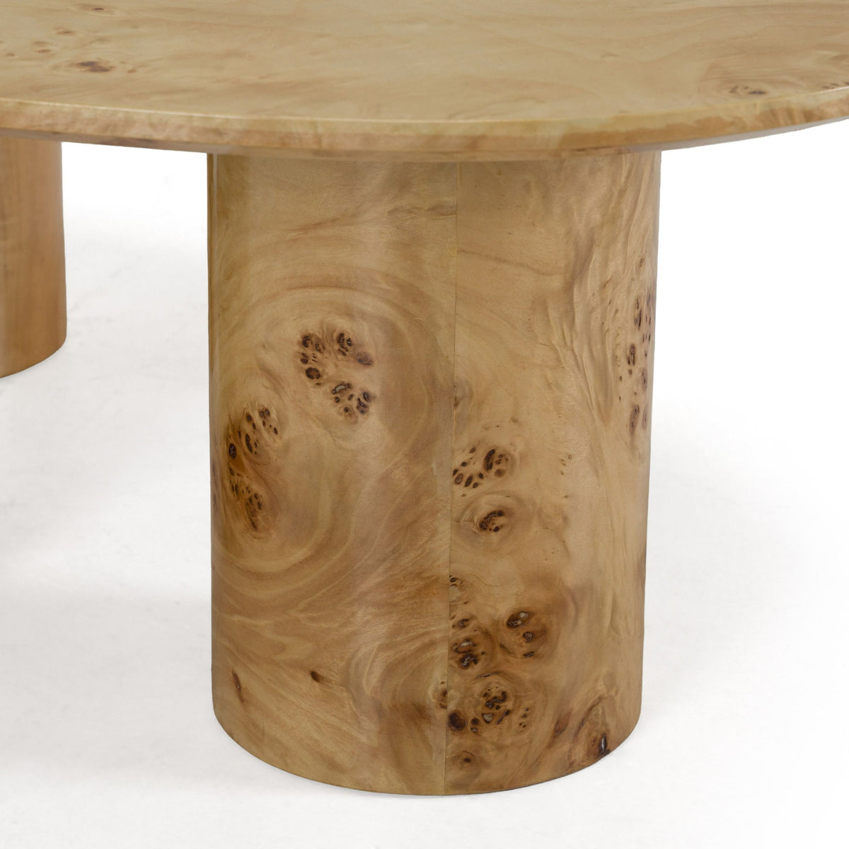 Freeform Burl Coffee Table, Organic Modern Living Room Table