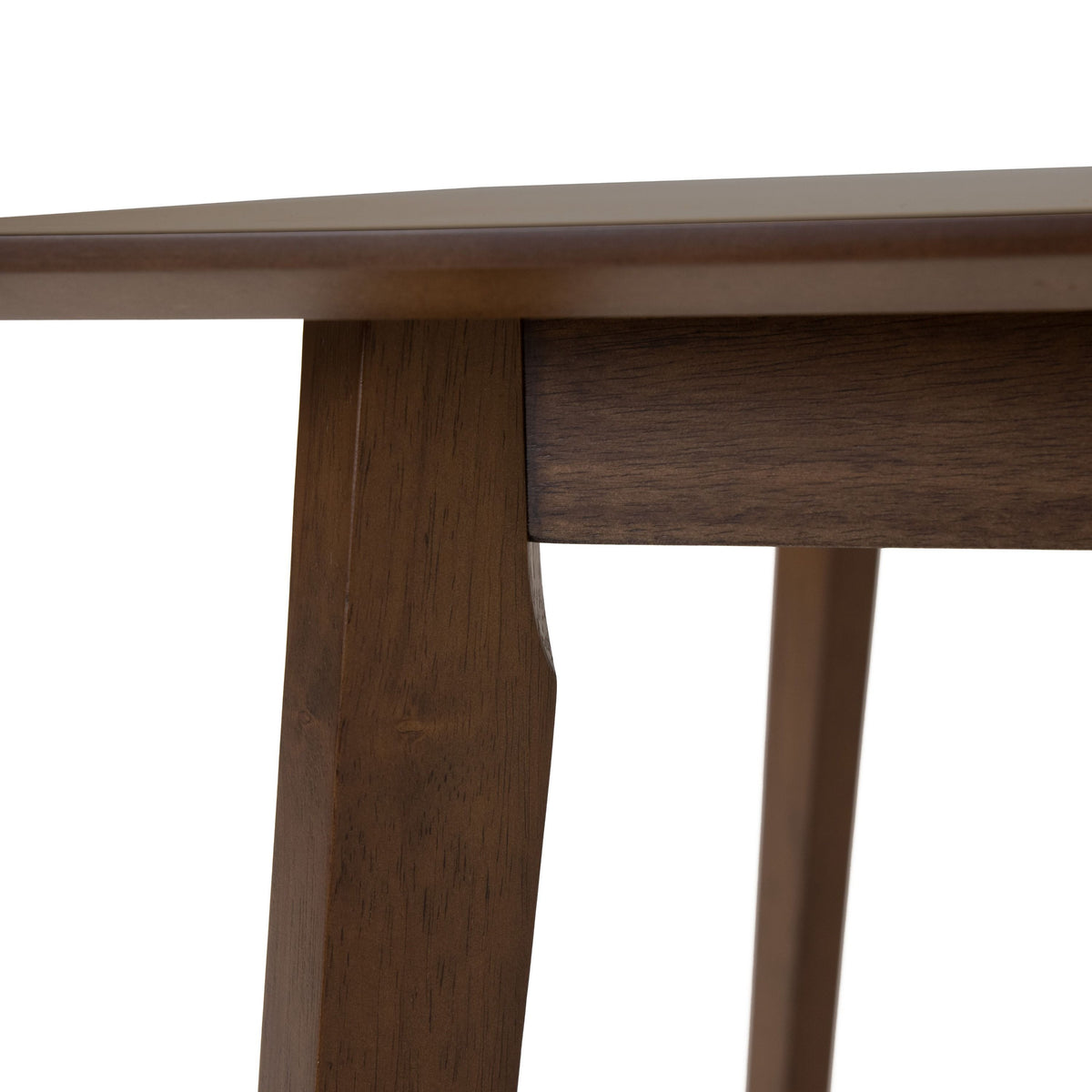 Walnut Dining Set with Bench, Modern Grey Upholstered Chairs and Table