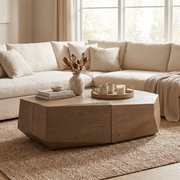 Coffee Table Set styled in a room
