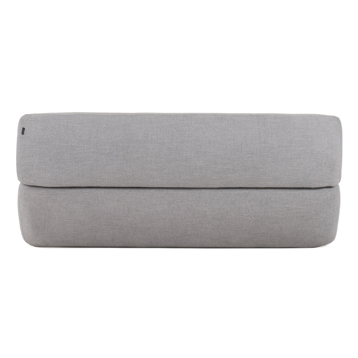 Queen Sleeper Sofa, Light Gray Fabric Reclining Sofa Bed