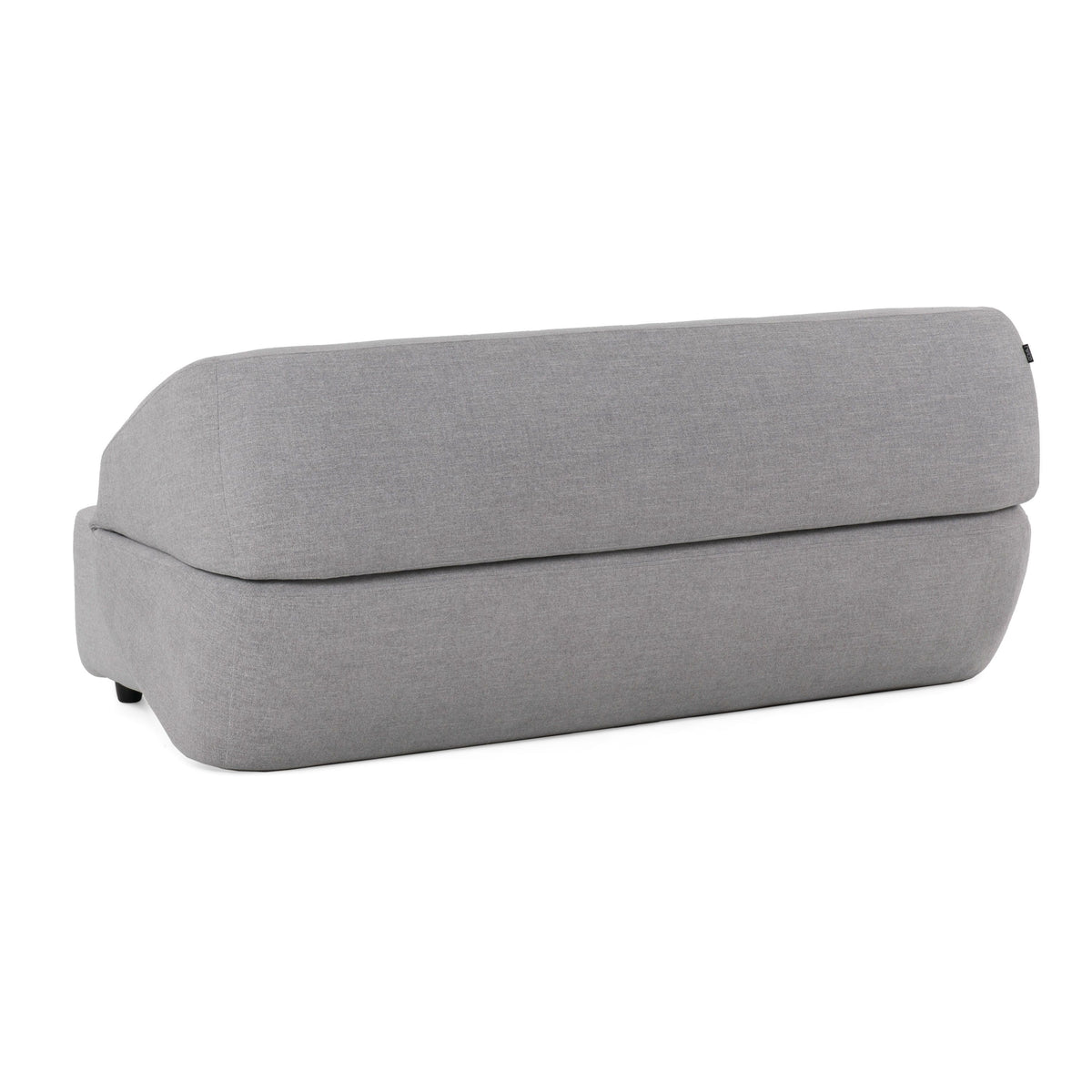 Queen Sleeper Sofa, Light Gray Fabric Reclining Sofa Bed