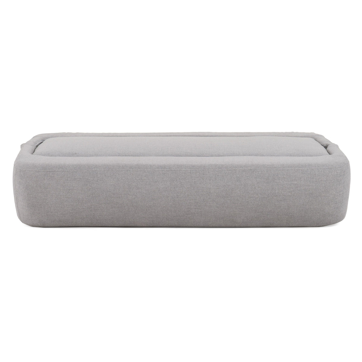 Queen Sleeper Sofa, Light Gray Fabric Reclining Sofa Bed