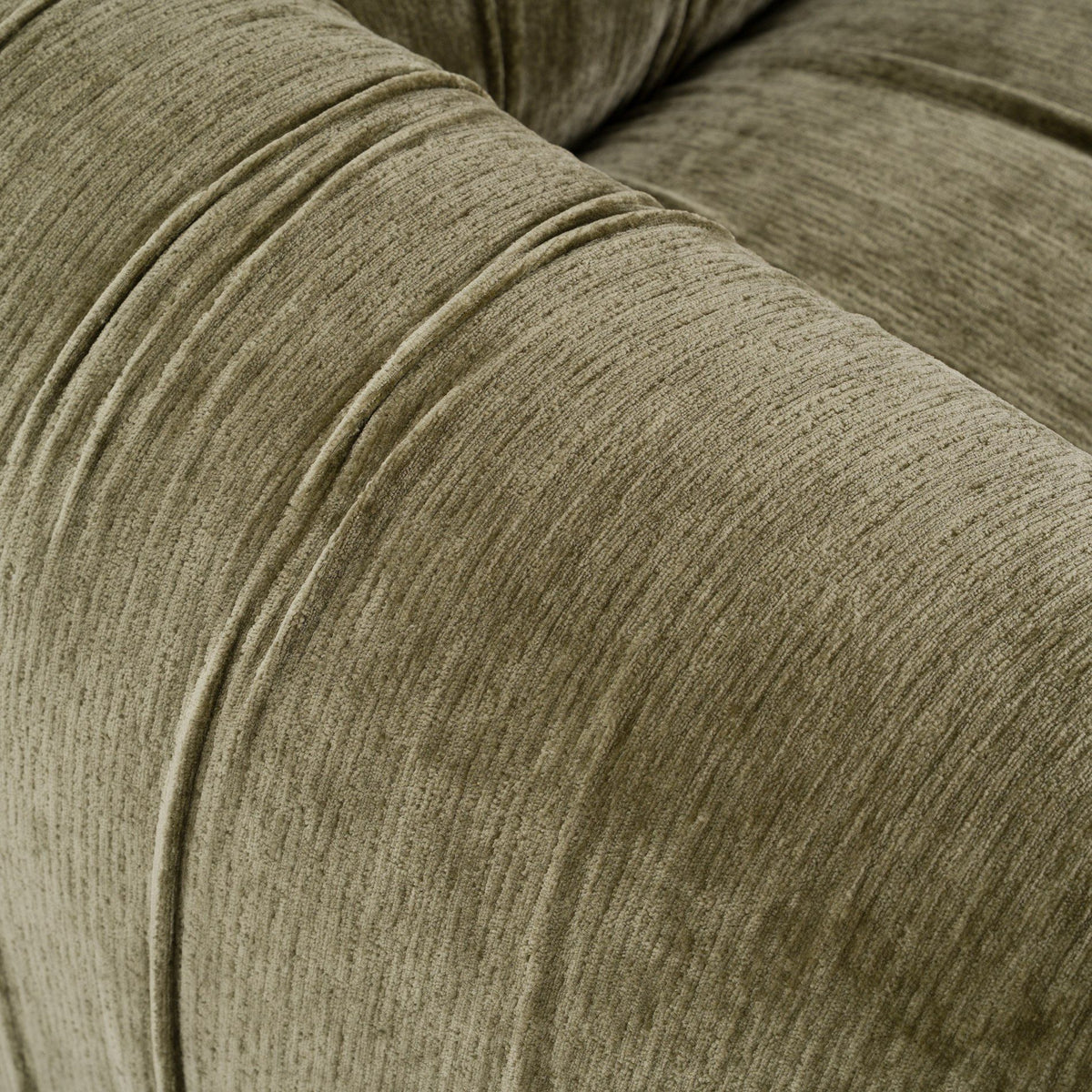 Olive Green Lounge Chair, Modern Oversized Square Arm Accent Chair