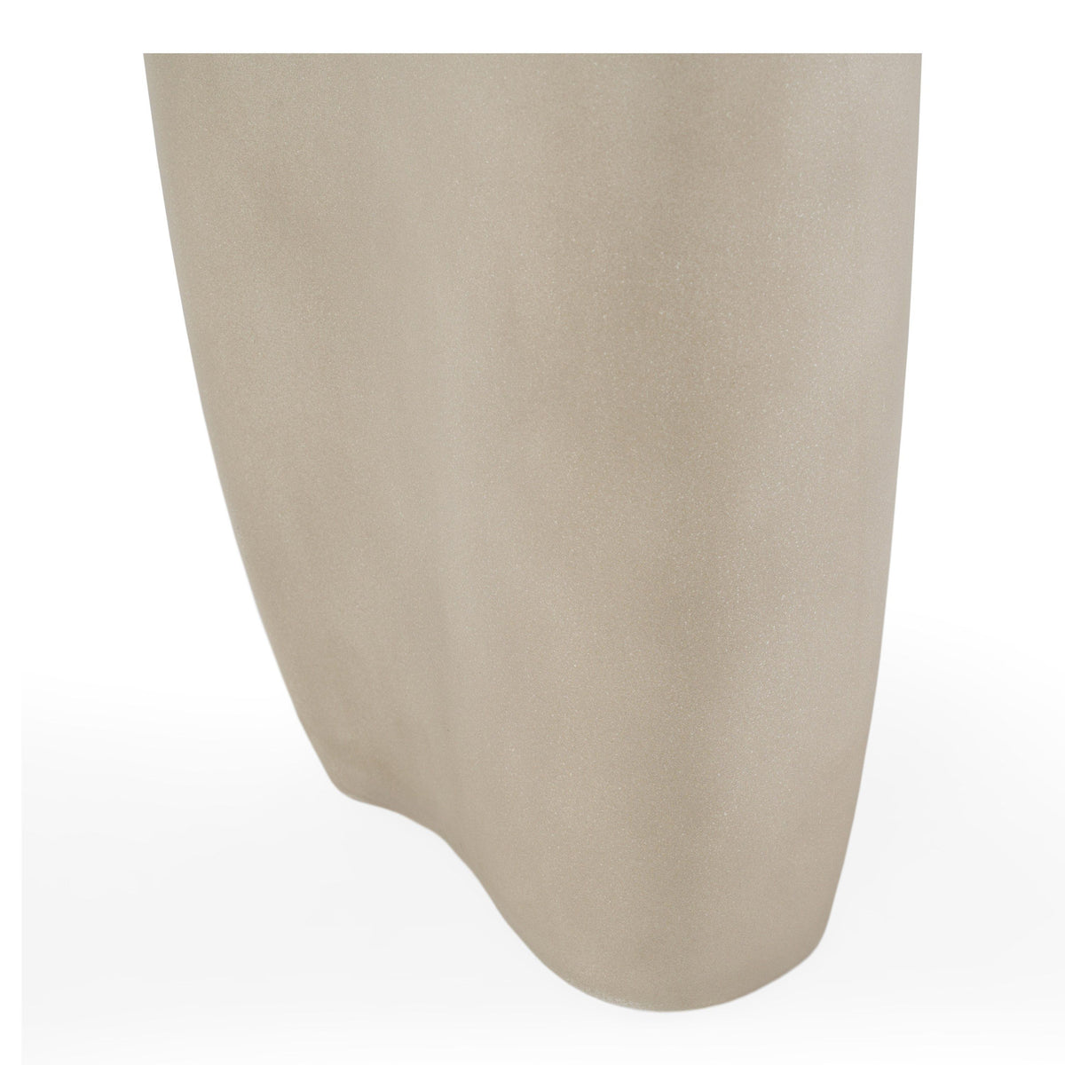 Sand Concrete Console Table, Modern Organic Entryway Table