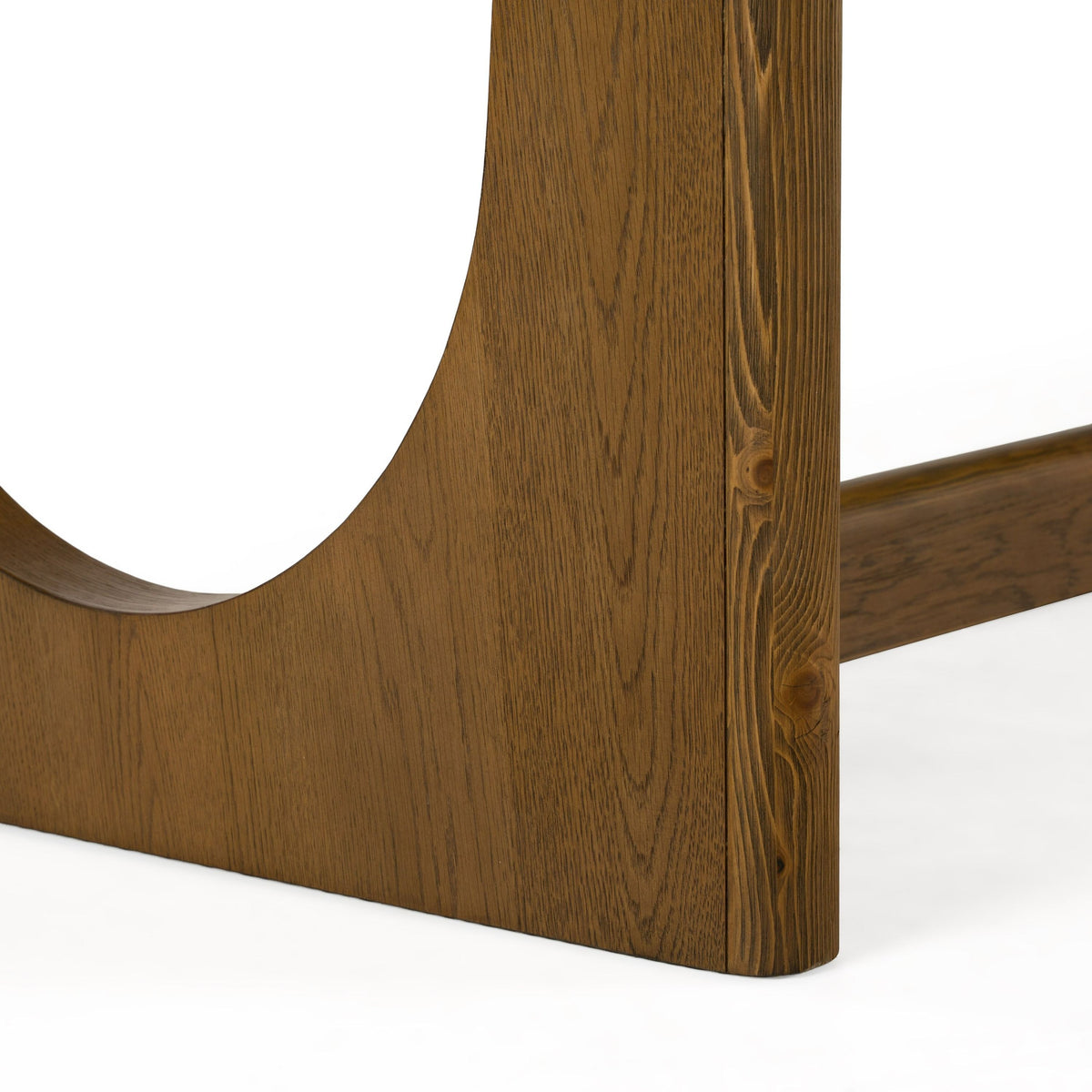 Walnut Trestle Dining Table, Large Modern Rectangular Kitchen Table