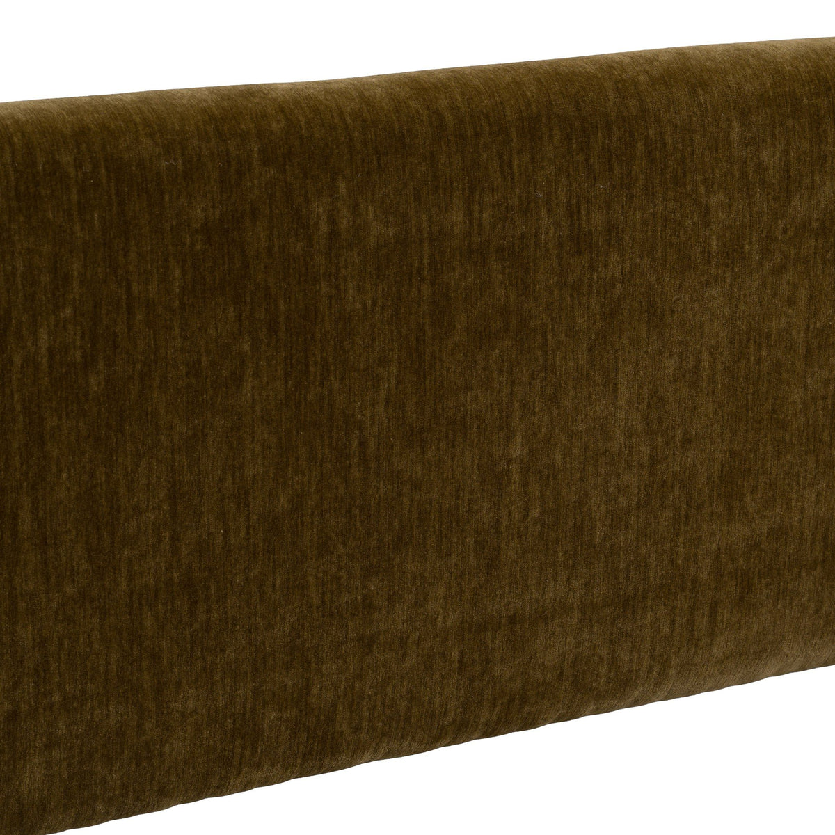 Brown Upholstered Bed Frame, Tall Headboard Modern Platform Bed