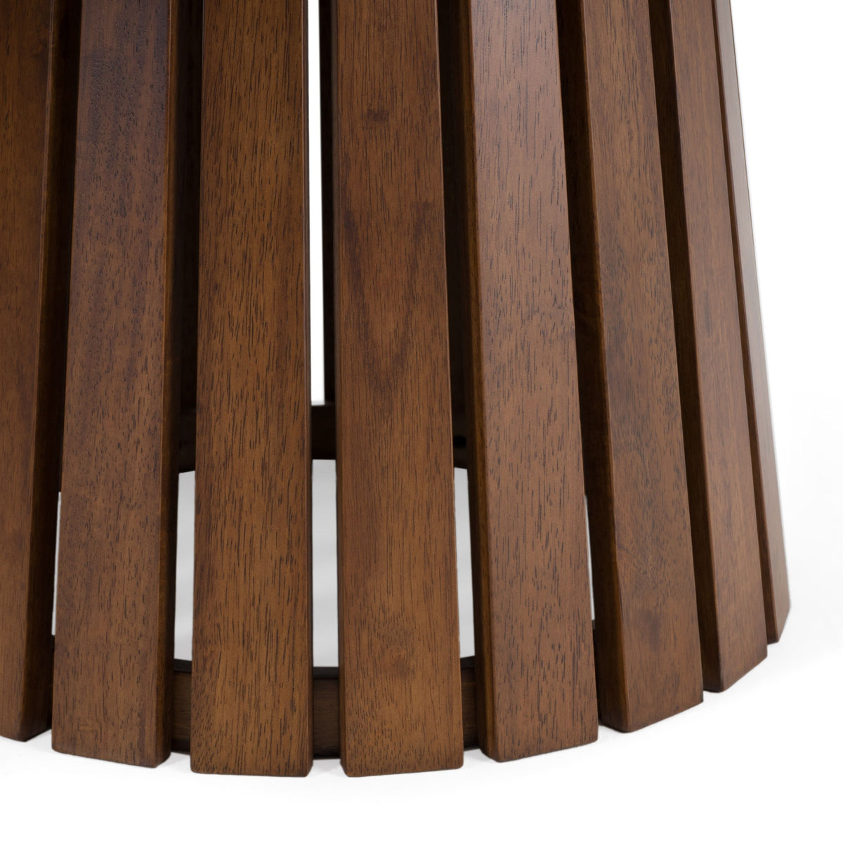 Extendable Walnut Dining Set, Mid Century Modern Table with Upholstered Chairs