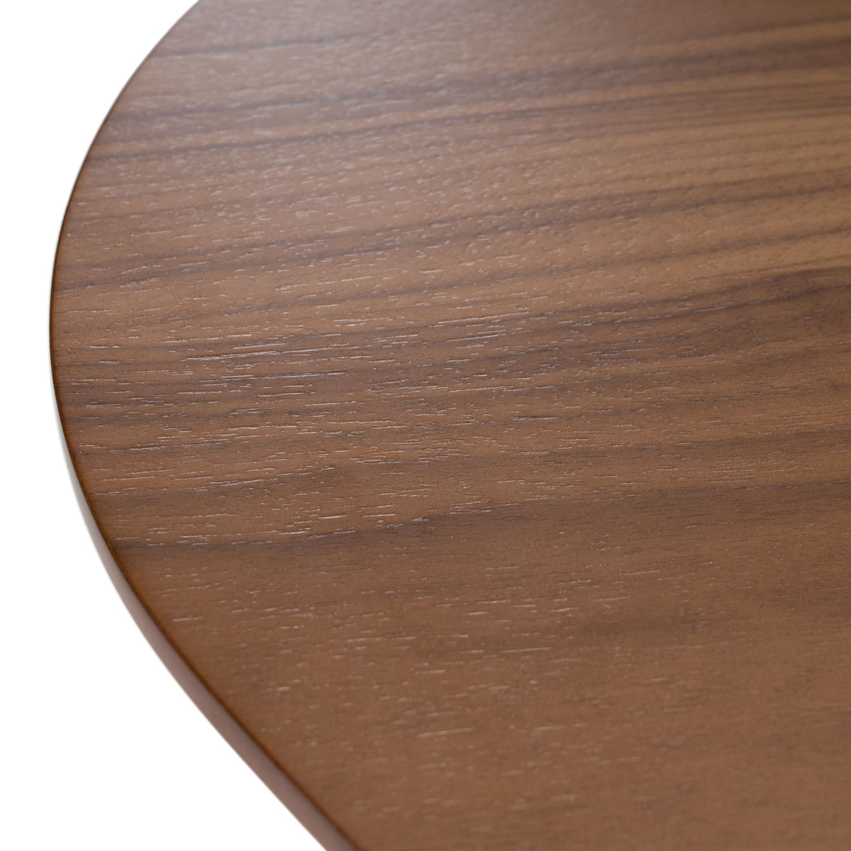 Extendable Walnut Dining Set, Mid Century Modern Table with Upholstered Chairs