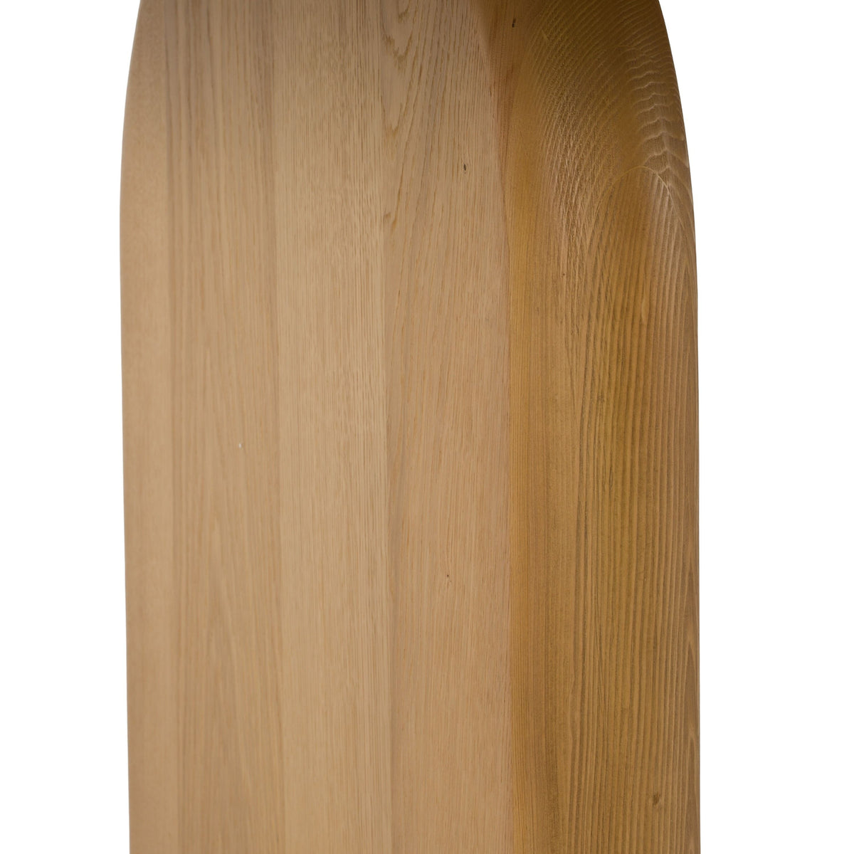 Oak Rectangular Dining Table, Modern Double Pedestal Kitchen Table